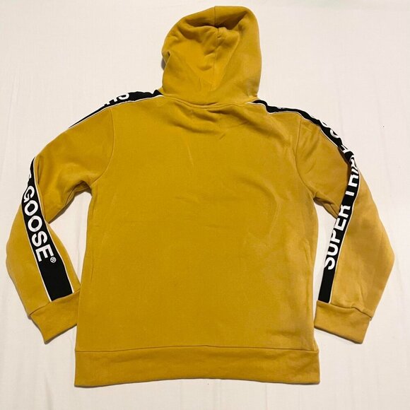 Super Triple Goose Sweater Hoodie Size Large Pullover - Picture 10 of 16